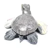 Tortue décorative en stéatite naturelle bolivienne - 4