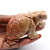 Figurine de tortue en stéatite naturelle de Bolivie - 0