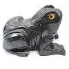 Grenouille décorative en pierre de stéatite bolivienne - 3