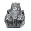 Grenouille décorative en pierre de stéatite bolivienne - 4