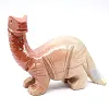 Diplodocus en stéatite : sculpture de dinosaure bolivienne - 1