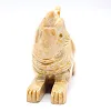 Chat sculpté en stéatite de Bolivie - 2