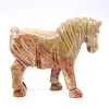 Cheval en pierre de stéatite sculptée de Bolivie - 3