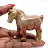 Cheval en pierre de stéatite sculptée de Bolivie