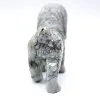 Chien en stéatite : objet animalier sculpté de Bolivie - 4