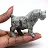 Chien en stéatite : objet animalier sculpté de Bolivie