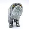 Figurine de chien sculptée en stéatite bolivienne - 2