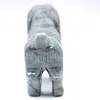 Figurine de chien sculptée en stéatite bolivienne - 4