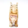 Stégosaure en stéatite de Bolivie : figurine préhistorique - 2