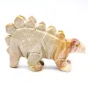 Stégosaure en stéatite de Bolivie : figurine préhistorique - 3