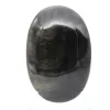 Galet poli mexicain en obsidienne dorée, pièce de 75 g - 1