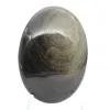 Galet en obsidienne dorée du Mexique, pièce polie de 100 g - 2