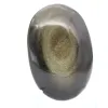 Galet poli d’obsidienne dorée mexicaine, format de 80 g - 2