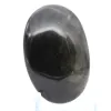 Galet d’obsidienne dorée du Mexique, pierre naturelle polie - 2