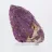 Purpurite brute portugaise – Spécimen minéralogique sur socle