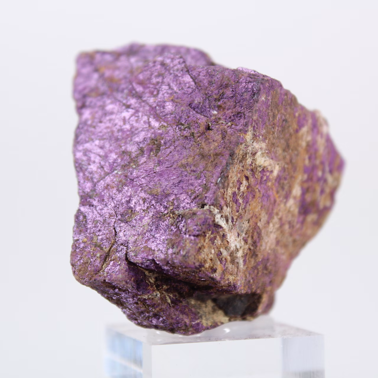Purpurite brute du Portugal – Pièce de collection sur socle
