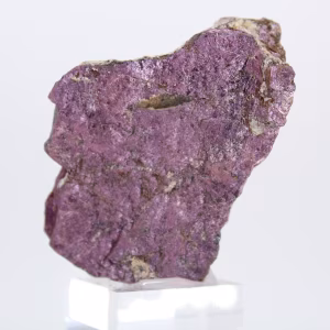 Purpurite du Portugal – Roche brute de collection sur socle