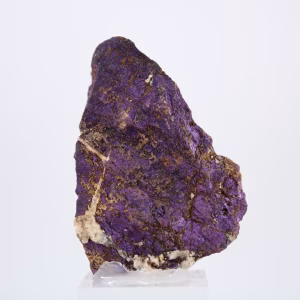 Purpurite du Portugal brute – Pièce de collection montée sur socle