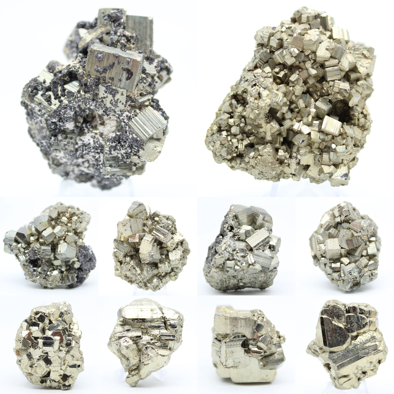 Cristaux de pyrite